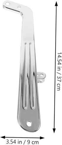 Cabilock 2Pcs Ergonomic Electroplated Chair Arm Rests for Hairdressing Chairs Replacement Parts for Barber Shop Accessories Stylish Design for Upscale Salons in Saudi Arabia