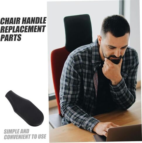 4Pcs Ergonomic Replacement Chair Armrests for Office Furniture Handle Extensions Compatibility for Various Office Chairs Comfort and Style in Saudi Arabia