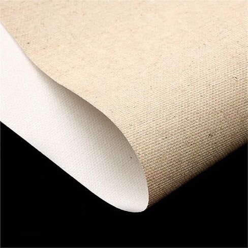 Canvas Roll Linen Canvas Roll,Linen Blend Canvas Used for Oil Painting,21cm,28cm,38cm,47cm Width(0.57x5m) in Saudi Arabia