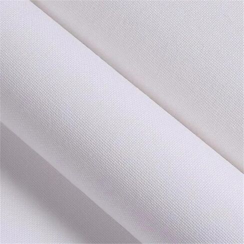 Canvas Roll 5m White Canvas Roll 280g Cotton Beginners Practice Painting for Oil Painting 27/37/47/57cm Wide(0.57x5m) in Saudi Arabia