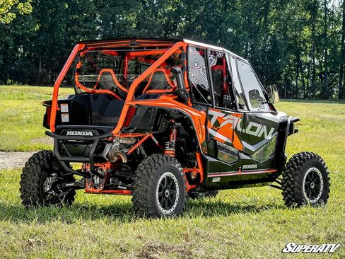 SuperATV Hard Cab Enclosure Upper Doors Compatible with 2023+ Honda Talon 1000R-4| 2020 Honda Talon 1000X-4, See Fitment, 250x Stronger Than Glass, Scratch Resistant, Easy Install in Saudi Arabia