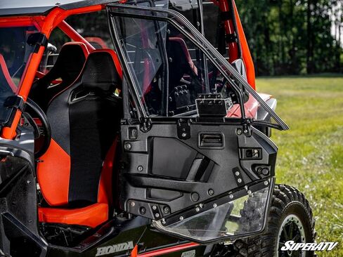 SuperATV Hard Cab Enclosure Upper Doors Compatible with 2023+ Honda Talon 1000R-4| 2020 Honda Talon 1000X-4, See Fitment, 250x Stronger Than Glass, Scratch Resistant, Easy Install in Saudi Arabia
