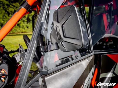 SuperATV Hard Cab Enclosure Upper Doors Compatible with 2023+ Honda Talon 1000R-4| 2020 Honda Talon 1000X-4, See Fitment, 250x Stronger Than Glass, Scratch Resistant, Easy Install in Saudi Arabia