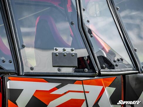 SuperATV Hard Cab Enclosure Upper Doors Compatible with 2023+ Honda Talon 1000R-4| 2020 Honda Talon 1000X-4, See Fitment, 250x Stronger Than Glass, Scratch Resistant, Easy Install in Saudi Arabia
