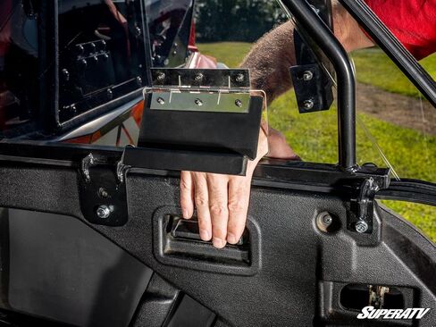 SuperATV Hard Cab Enclosure Upper Doors Compatible with 2023+ Honda Talon 1000R-4| 2020 Honda Talon 1000X-4, See Fitment, 250x Stronger Than Glass, Scratch Resistant, Easy Install in Saudi Arabia