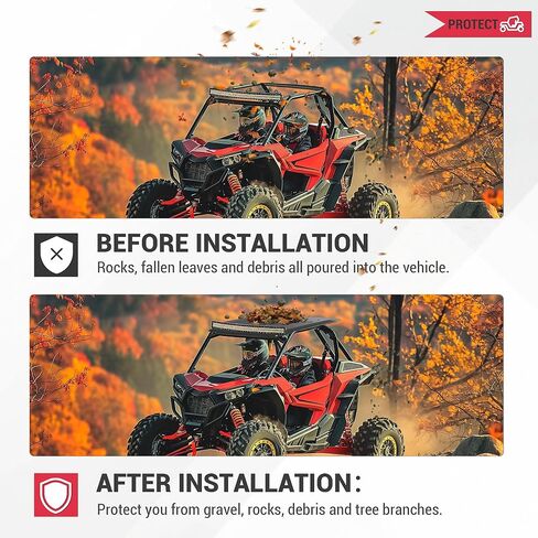 HECASA Hard Roof Top Compatible with 2020-2025 Kawasaki Teryx KRX 1000 Polycarbonate Smoke Tinted Top Roof in Saudi Arabia