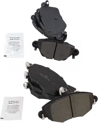 Front and Rear Brake Pads Ceramic Compatible with 2002-2004 Jaguar X-Type in Saudi Arabia