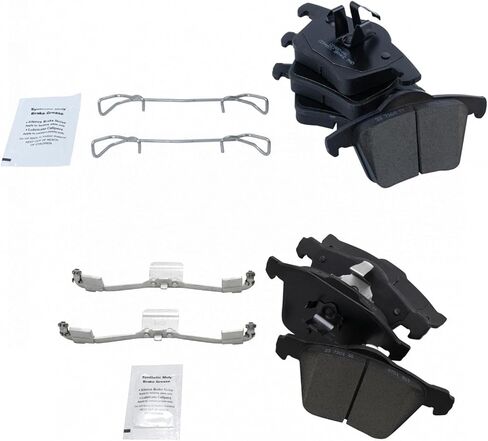 Front and Rear Brake Pad Set Ceramic Compatible with 2003-2009 Volvo XC90 in Saudi Arabia