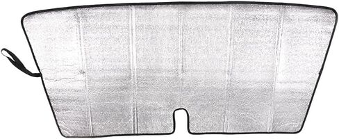Riloer Windshield Sunshade, Aluminum Foil Silver Windshield Sunshade, Window Shield Sun Shade Blocker, Window Covers, Compatible with Toyota Tac0ma 2016-2022 in Saudi Arabia