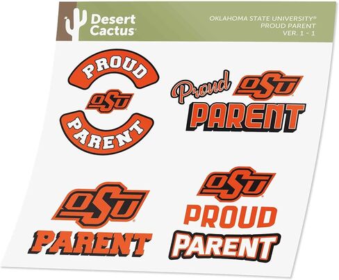 Desert Cactus University of Arizona Wildcats UA Sticker Vinyl Decal Laptop Water Bottle Car Scrapbook (Proud Parent Sheet) in Saudi Arabia