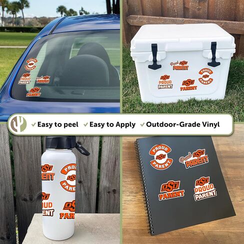 Desert Cactus University of Arizona Wildcats UA Sticker Vinyl Decal Laptop Water Bottle Car Scrapbook (Proud Parent Sheet) in Saudi Arabia