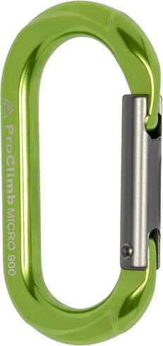 Carabiner Micro 900 Aluminum Straight Gate Keylock 4 kN in Saudi Arabia