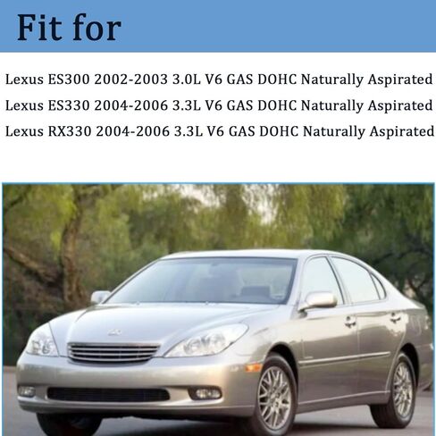 AUCERAMIC 696-724 696-047 خرطوم دخول الهواء مع المشابك مناسب 2002 2003 لكزس ES300 2004-2006 لكزس ES330 RX330 3.0L 3.3L V6 GAS DOHC استبدال #17881-AA010 in Saudi Arabia