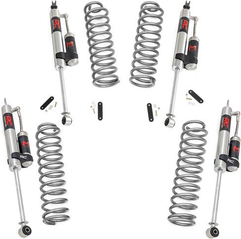 Rough Country 2.5" Lift Kit for 2007-2018 Jeep Wrangler JK | 2-Door - PERF678 in Kuwait