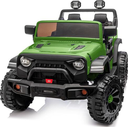 2 Seater Ride on Car Toy, 24V 4WD Electric Car for Kids 4-8 with Remote Control, 4x200W Motors, Capacity 150 lb - Hot Pink in Saudi Arabia