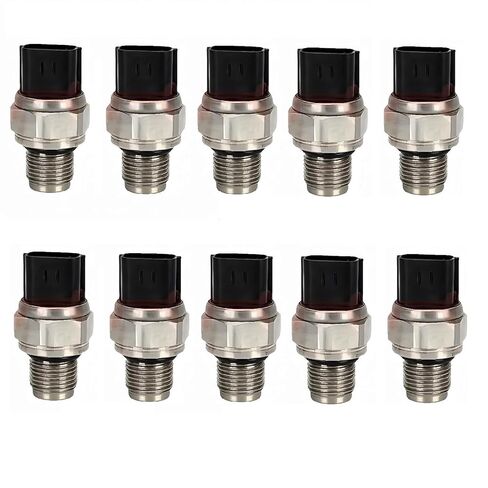 10 قطعة مفتاح مستشعر الضغط العالي 7861-93-1811 7861-93-1812 لحفارة كوبيلكو PC200-8 PC240-8 لحفارة كوماتسو 50MP PC200-8 PC200LC-8 PC350-8 PC300-8 قطع غيار ما بعد البيع in Kuwait