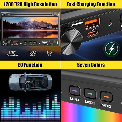 4GB+64GB Android 13 Car Radio for Honda Accord 2003 2004 2005 2006 2007, 10.1 Inch Touch Screen Support Wireless CarPlay & Android Auto, Bluetooth 5.2, GPS & WiFi, Backup Camera Car Stereo in Saudi Arabia