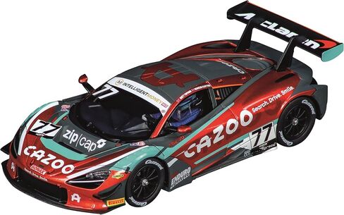 سيارة كاريرا 32021 ماكلارين 720S GT3 إندورو موتورسبورت، رقم 77 البريطانية GT 2023 بمقياس 1:32، سيارة رقمية ذات 132 فتحة in Saudi Arabia