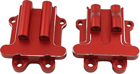 Aluminum Diff Cover Set Front & Rear Differential Cover for Arrma 1/18 Granite Grom & Typhon Grom – 2Pcs CNC Upgrade Parts, Fits ARA2102, ARA2104, ARA2106T1 (Blue) in Saudi Arabia
