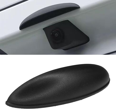 Backup Camera Rain Shield Car Rear View Backup Camera Cover for Clear View Waterproof Anti-rain Reversing Cameras Protection for Vehicles Automotive Exterior Modification Accessories(Black) in Saudi Arabia