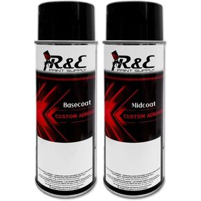R&E Paint Supply Compatible with Honda NH883P, Platinum White, Tri-Coat Automotive Paint, 11oz Aerosol in Kuwait