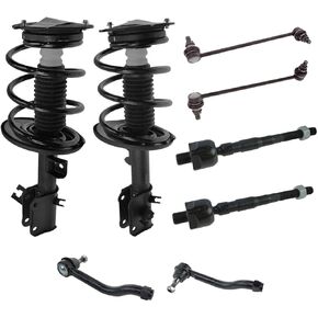 8pc Steering & Suspension Kit Strut Assemblies w/Tie Rods Sway Bar Links Greasable or Sealed for Nissan for Altima 2.5L/3.5L 2007-2012 in Kuwait