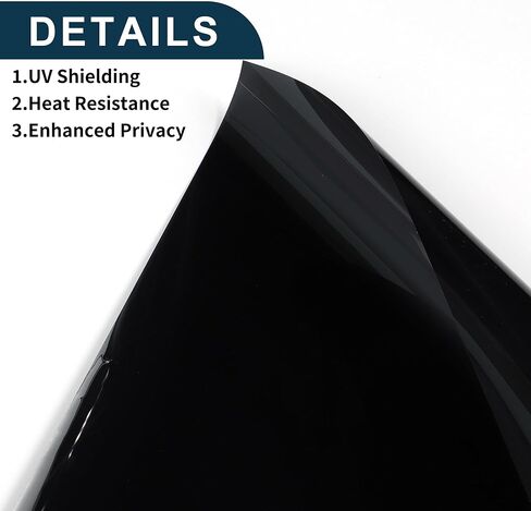 Nano Ceramic Car Window Tint Film VLT 60% IRR 35% UVR 55% Blue 20ft x 24inch Privacy Film 2mil PET 1 Pc in Saudi Arabia