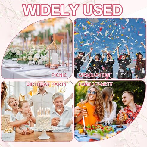PATIKIL Treat Bags, 100 Pcs 9x6 Inch Clear Gift Bags with Twist Ties Plastic Gift for Candy Party Favor Cookies Candies Packaging Bakery, Clear in Saudi Arabia