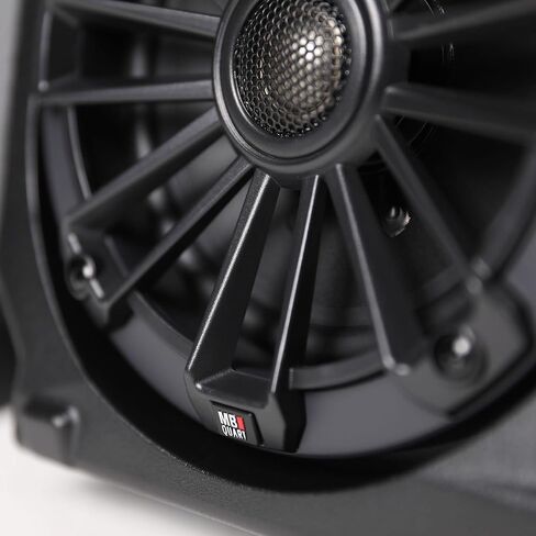 MB Quart Enhanced 6.5" Rear Speaker & Enclosures Kit for Polaris RZR Pro XP, Pro R, and Turbo R - Durability, Easy Installation, Perfect for Off-Road in Saudi Arabia