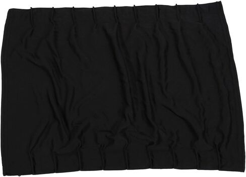 Car Curtains 4Pcs Car Sun Shade Side Window Curtain, Adjustable Car Side Window Sun Shade Pure Black Window Shade Car Privacy Curtains UV 20.08 x 14.97 Thick Cloth in Saudi Arabia