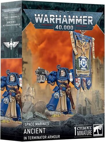 Games Workshop - Warhammer 40,000 - Space Marines: Ancient in Terminator Armour in Saudi Arabia