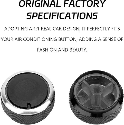 AC Control Knob Replacement Toyota Tacoma 2005-2015, 3PCS A/C or Fan Control Switch Knob Button for HVAC Heater Blower Air Conditioning Compatible with Toyota Tacoma Accessories in Saudi Arabia