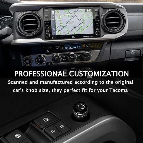 SENSHINE لملحقات Toyota Tacoma 2023 2022 2021 2020 أغطية المقابض - أغطية أزرار مقبض حلقة تهوية التيار المتردد لمكيف الهواء، مرآة خلفية بحجم مكيف الهواء، حلقات زر إيقاف التشغيل بالضغط 12 قطعة (أحمر) in Saudi Arabia