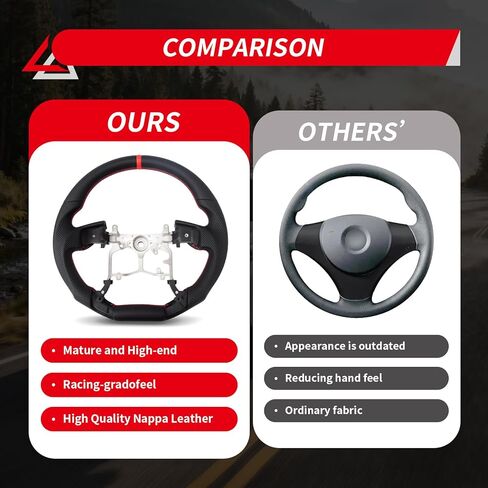 عجلة قيادة تويوتا أصلية تناسب 2010-2023 Toyota 4Runner، تناسب 2014-2021 Tundra، تناسب 2012-2023 Tacoma D على شكل عجلة قيادة جلدية مسطحة سوداء مثقوبة (بدون وظيفة ساخنة) in Kuwait