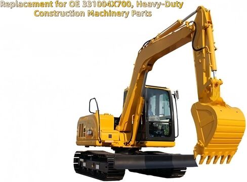 مجموعة مضخة زيت المحرك متوافقة مع كوماتسو PC200 PC220 PC300 Excavator 33100-4X700 0318609GCE، بديل لـ OE 331004X700، أجزاء آلات البناء شديدة التحمل in Kuwait