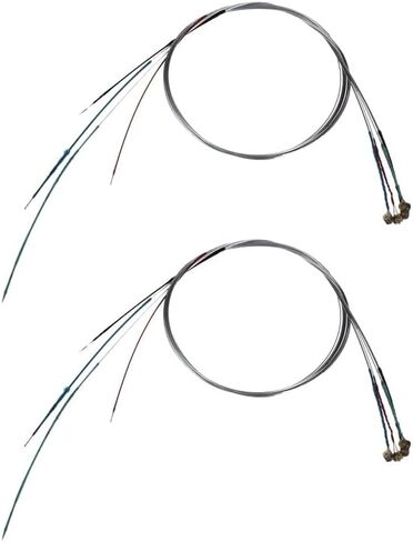8X Set Steel Core E A D G Violin Strings For Full Size 4/4 - (Color: Yellow) in Saudi Arabia