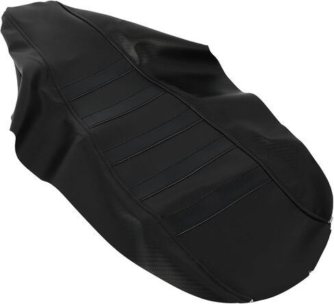 مضلع غطاء مقعد الدراجة الترابية القابض لينة ل CRF 110 125F CRF110F CRF125F 2023 2024 2025 دراجة الطرق غير الممهدة حامي سطح غير قابل للانزلاق أسود in Saudi Arabia