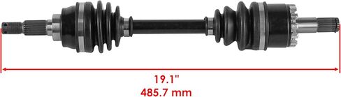 Caltric Front Right and Left Cv Joint Axles Compatible with Kawasaki Prairie 360 Kvf360 4X4 2003-2012 in Saudi Arabia