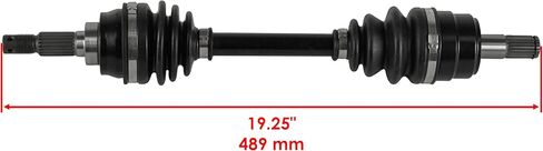 Caltric Front Right and Left Cv Joint Axles Compatible with Kawasaki Prairie 360 Kvf360 4X4 2003-2012 in Saudi Arabia
