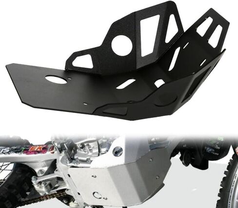 لوحة انزلاقية أمامية للمحرك السفلي تحت غطاء واقي الطين متوافق مع YAMAHA WR250X WR250R 2008-2020 (فضي) in Saudi Arabia