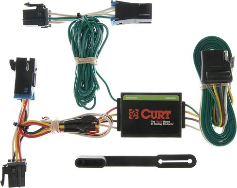 CURT Class 5 Trailer Hitch Bundle with Wiring for Chevrolet Express, GMC Savana - 15320 & 55377 in Saudi Arabia