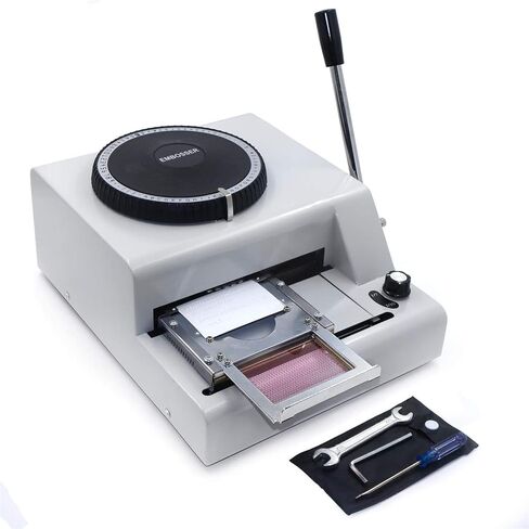 Metal Stainless Steel Stamping Machine for DIY Dog Tags, Military Embossing and Letter Stamping in Saudi Arabia