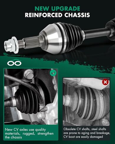 SCITOO 2pcs Front CV Axle Shaft Assembly Fit for Chevrolet Classic,for Chevrolet for Malibu,for Oldsmobile Alero,for Oldsmobile Cutlass,for Pontiac G6,for Pontiac Grand Am,for Saturn Aura in Saudi Arabia
