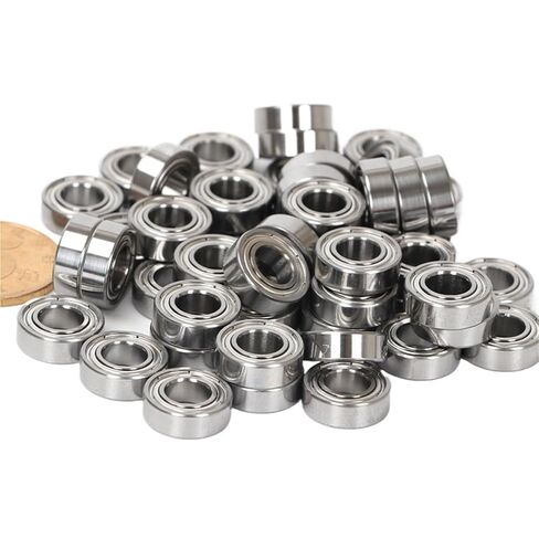 10pcs Miniature Bearing MR52 MR63 MR74 MR83 MR84 MR85 MR93 MR95 MR105 MR106 MR115 MR126 MR128 MR138 MR148 ZZ(MR149ZZ-9x14x4.5) in Saudi Arabia