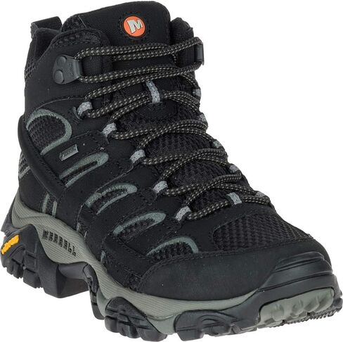 Merrell Femme Moab 2 MID GTX, Black, 10.5 in Saudi Arabia