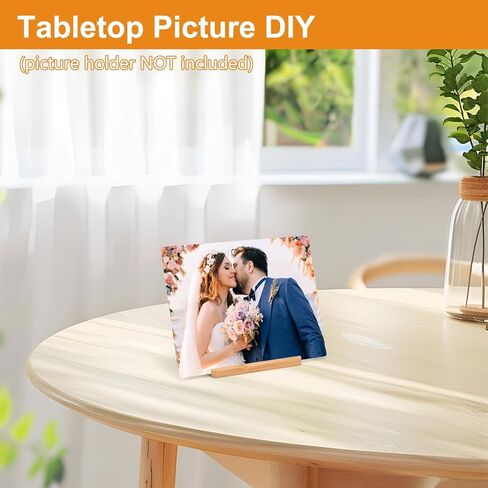 10 عبوات من فراغات صور التسامي مقاس 8 × 10 بوصة، وسمك 0.45 مم، وفراغات معدنية من الألومنيوم لعرض الصور على الحائط، وإطارات صور على سطح الطاولة (فراغات فضية 10 عبوات) in Kuwait