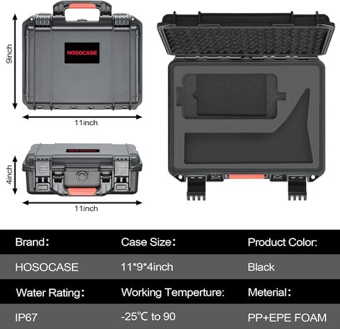 Case for NOCO Boost GB40 GB20 – Waterproof Hard Storage Box for 1000A UltraSafe Jump Starter | Battery Pack Fast Car Charger Accessories | Portable Protective Storage for Drivers Road Trips Emergency in Saudi Arabia