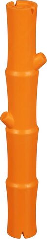JW Pet Company Lucky Bamboo Stick Rubber Dog Toy, Large, Colors Vary in Saudi Arabia