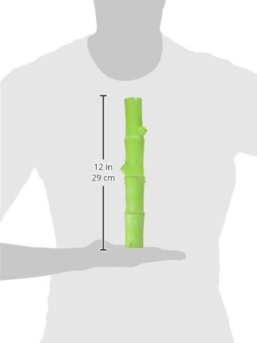JW Pet Company Lucky Bamboo Stick Rubber Dog Toy, Large, Colors Vary in Saudi Arabia