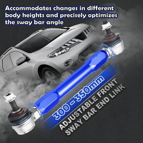 K700432 وصلات شريط Sway مناسبة لـ Escalade، Escalade ESV، Escalade EXT؛ Avalanche، Silverado 1500، Suburban، Suburban 1500، Tahoe؛ سييرا، يوكون، يوكون XL، يوكون XL 1500 2007-2016 وصلة نهاية المثبت الأمامي in Kuwait